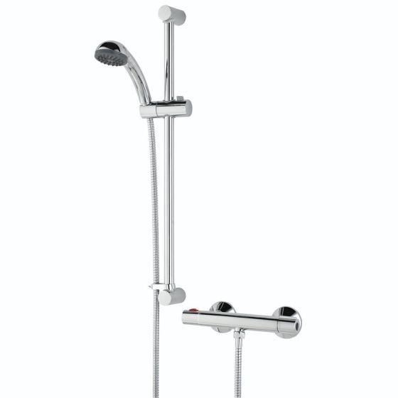 Bristan Zing Bar Cool Touch Shower with Riser Kit and Handset 