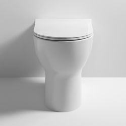 Hydra Round Rimless Back to Wall Toilet & Soft Close Seat