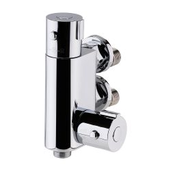 Nuie Vertical Thermostatic Bar Valve