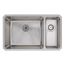 Prima R25 Stainless Steel Undermount Sink with 1.5 Bowl & Waste 690 - Left Hand