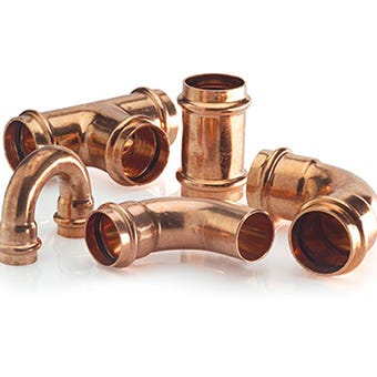Copper Gas Press Fit Fittings category image