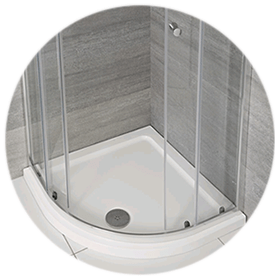 Quadrant Shower Trays