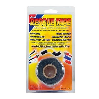 Black Rescue Repair Tape 25mm x 3.55m Roll
