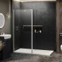 1400mm x 760mm Wetroom 10mm Shower Screens Shower Enclosure and Shower Tray