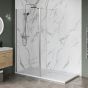 1200mm x 800mm Wetroom Shower Screens Shower Enclosure and Shower Tray