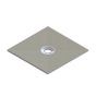 Aqua-I Wetroom Shower Tray Square 900mm x 900mm With Center Waste And Installation Kit