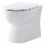 Ella Rowe Pacentro Rimless Back to Wall Toilet & Soft Close Seat