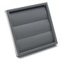 Gravity Wall Grille 100mm / 4" - Grey