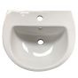 Ceramic 1TH Wall Hung Cloakroom Basin 450mm - White