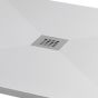 MX Silhouette Anti-Slip Ultra Low Profile Rectangular Shower Tray 1200mm x 900mm - White 