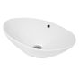 Nuie 588mm Oval Countertop Basin - White