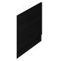 Nuie Athena MFC 700mm Bath End Panel - Charcoal Black Woodgrain