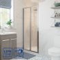 Serene Classic Bifold Shower Door 760mm