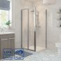 Serene Classic Bifold Shower Door 760mm