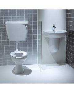 Lecico Low Level 30cm Infant School Toilet Pan & Seat