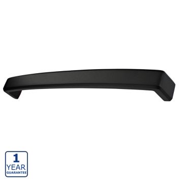 Serene D Shaped Furniture Handle 170mm - Matt Black