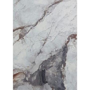 Azzio PVC Wall Panel 1000mm x 2400mm x 10mm - Marble Texture