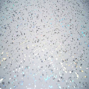 Azzio PVC Wall Panel 250mm x 2400mm x 8mm - White Sparkle
