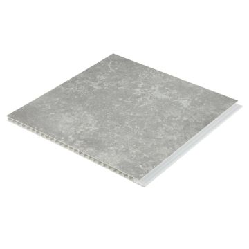 Kartell PVC Wall Panel 2400mm High x 1000mm Width x 10mm Depth - Concrete Grey