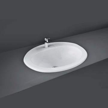 RAK Mira 56cm Over Counter Wash Basin 1 Tap-Hole 