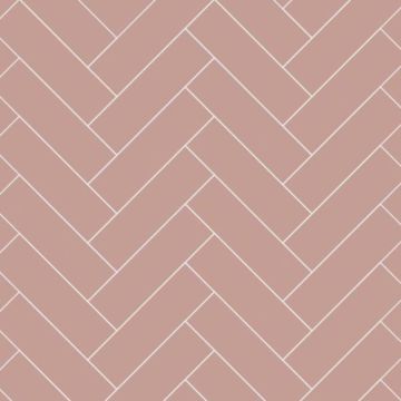 Multipanel Hydrolock Tongue & Groove Herringbone Tile Wall Panel 2400mm x 598mm - Antique Rose