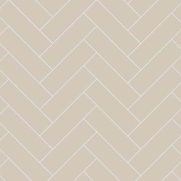 Multipanel Hydrolock Tongue & Groove Herringbone Tile Wall Panel 2400mm x 598mm - Taupe Grey