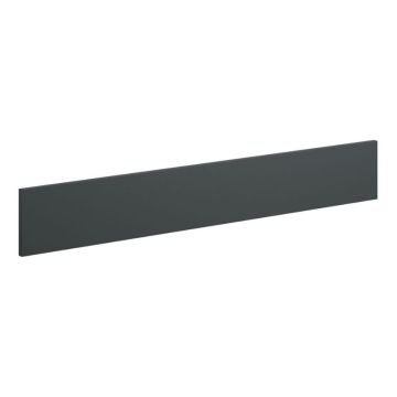 Serene Chatham 180mm x 1200mm Plinth - Matt Graphite Grey