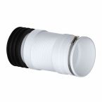 McAlpine 110mm Flexible Back to Wall Pan Connector 150mm - 310mm