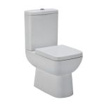 Nuie Ambrose Compact Semi Flush To Wall Toilet & Seat