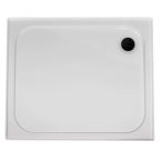 Coram Stone Resin Shower Tray 1400mm x 800mm - 4 Upstand