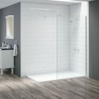 Merlyn Vivid 8mm Wetroom Panel & Support Bar 800mm DIEW8006