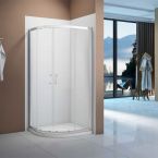 Merlyn Vivid Boost Double Door Quadrant Shower Enclosure 800mm x 800mm DIEQ8034