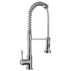 RAK Pull Out Kitchen Sink Mixer Tap with Side Lever - RAKKIT012