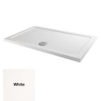 Aqua i Blanco Rectangle Shower Tray 1400mm x 700mm - White