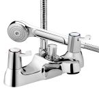 Bristan Lever Bath Shower Mixer with 3” Levers