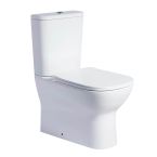 Calla Rimless Close Coupled Toilet & Soft Close PP Seat