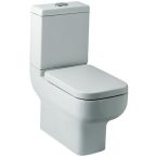 Kartell Options 600 Open Back Close Coupled Toilet With Soft Close Seat