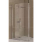 Eastbrook Valliant Walk-In Wetroom Shower Screen Offset Panel with Square Pole 1000mm