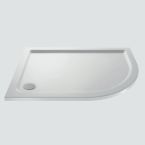 Eastbrook Vantage Low Profile Offset Quadrant Shower Tray 900mm x 800mm - Right Hand