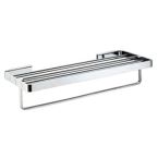 Eastbrook Vercelli 600mm Wall Mounted Towel Rack with Bar - Chrome