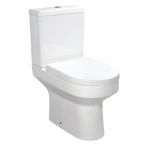 Ella Rowe Norcia Comfort Height Open Back Close Coupled Toilet & Soft Close Seat