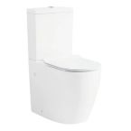Eternia Fraser Round Close Coupled Comfort Height Toilet With UF Soft Close Seat