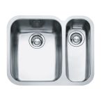 Franke Ariane ARX 160 D Stainless Steel Undermount Sink with 1.5 Bowl 598mm - Right Hand