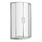 Hudson Reed Apex Double Door Quadrant Shower Enclosure 800mm x 800mm - Rounded Handle