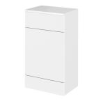 Hudson Reed Fusion 864mm x 600mm WC Unit & Top - Gloss White