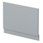 Hudson Reed Urban Straight Baths 800mm End Panel - Satin Grey