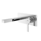 Hudson Reed Willow Wall Mounted Single Lever Basin Mixer - Chrome