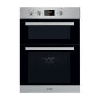 Indesit Aria Built In Electric Double Oven IDD 6340 IX - Stainless Steel