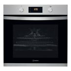 Indesit Aria Built In Electric Single Oven FW 3841 JH IX UK - Stainless Steel