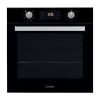Indesit Aria Built In Electric Single Oven IFW 6340 BL UK - Black